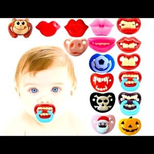 Funny Silicone Nipple Dummy Baby Pacifiers